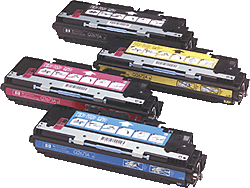Compatible HP Q6470A, Q7581A, Q7582A, Q7583A Full Set of Toner Cartridges 